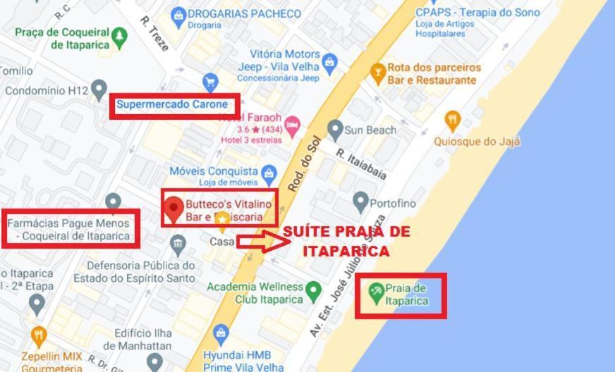 Suite Principio Vila Velha  Eksteriør billede